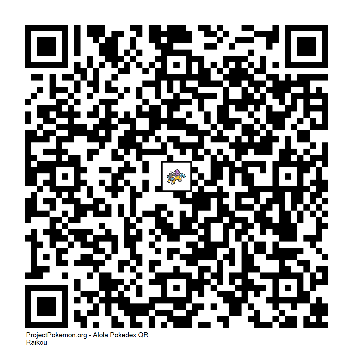 Cdigo QR de Raikou